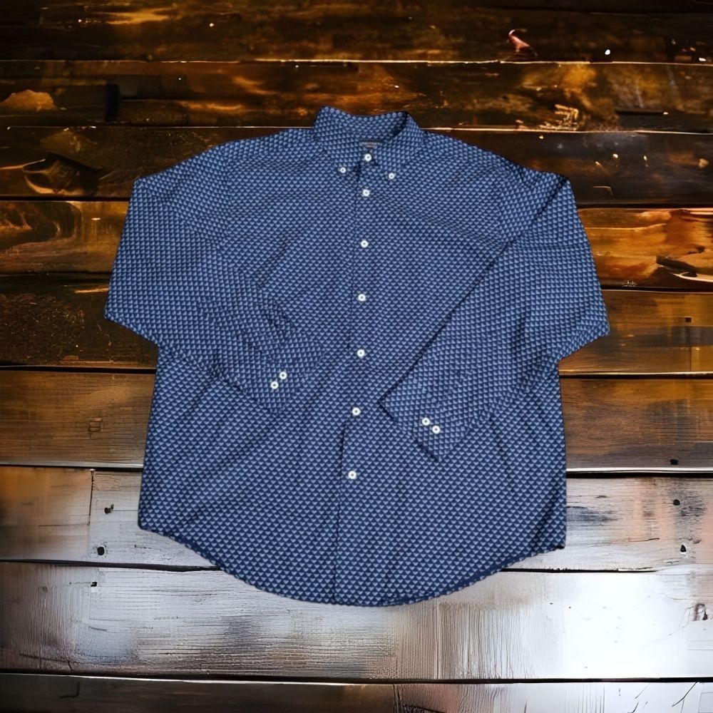 Roundtree&Yorke Men's long sleeve shirt Size Large NWOT